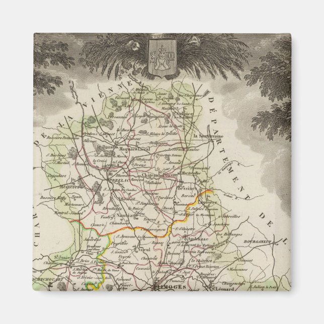 Aimant Département De La Vienne (Devant)