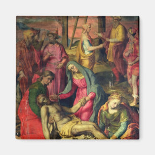 Aimant Dépôt de la croix, 1582 (tempera sur le panneau)