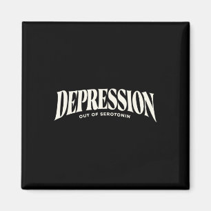 Aimant Dépression due à l'humour noir de la sérotonine Do