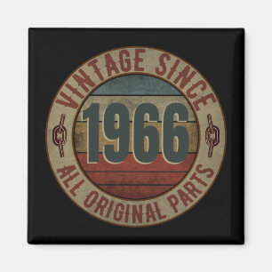 AIMANT DEPUIS 1966 VINTAGE TOUTES PIÈCES D'ORIGINE