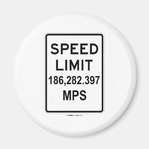 Aimant DÉPUTÉS BRITANNIQUES de la limitation de vitesse