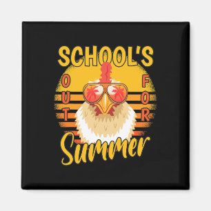 Aimant Dernier Jour D'école Est Sorti Pour Les Vacances D