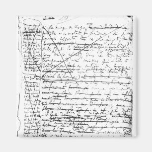 Aimant Dernière page 'd'une La Recherche du Temps Perdu'