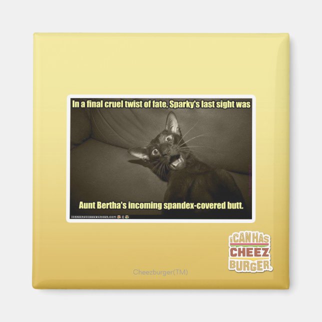 Aimant Dernière vue de Sparky (Devant)