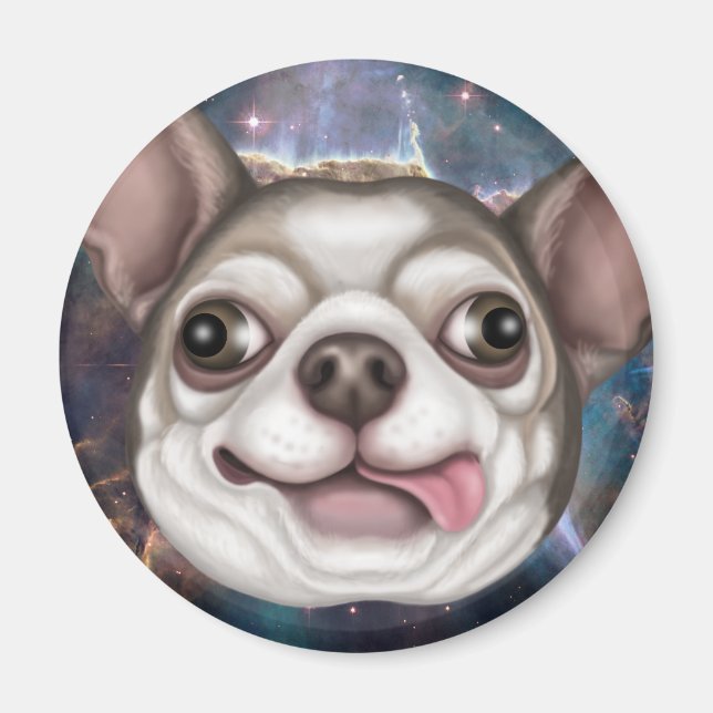 Aimant Derpy Chihuahua (Devant)