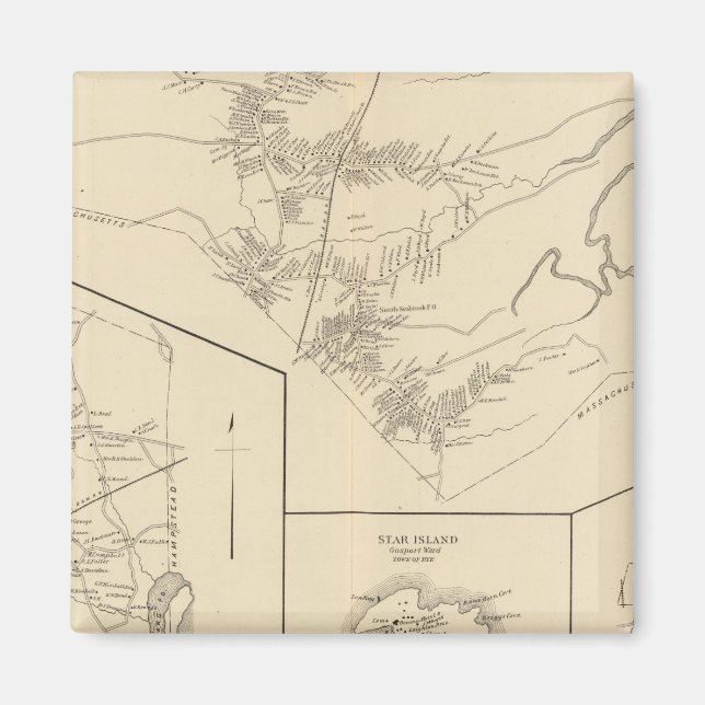 Aimant Derry, Seabrook, Rye (Devant)