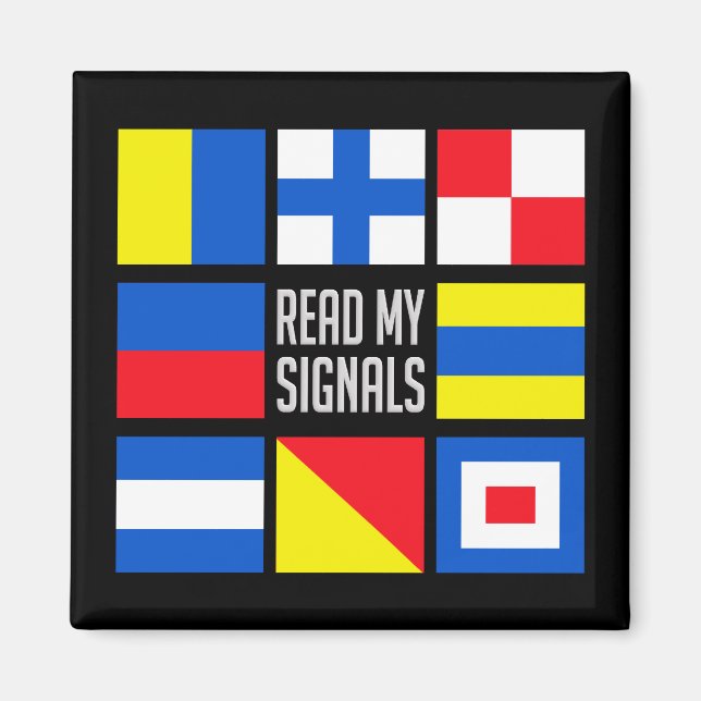 Aimant des drapeaux maritimes (Devant)