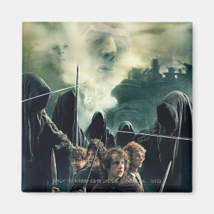 Aimant Des hobbits prêts à la bataille