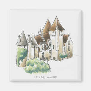 Aimant DES Milandes, France de château