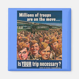 Aimant Des millions de soldats sont en mouvement