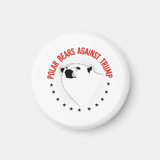 Aimant Des ours polaires contre Trump