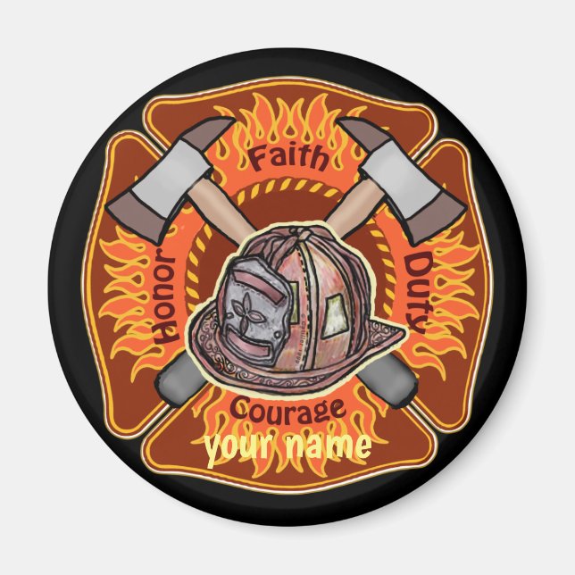 Aimant des pompiers (Devant)