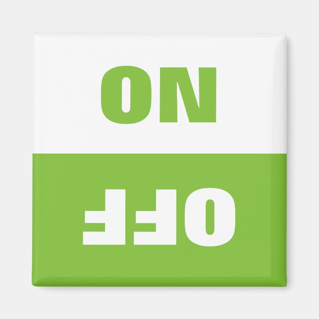 Aimant Désactiver Lave-vaisselle en utilisation Signaler  (Devant)