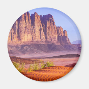 Aimant Désert du Wadi Rum en Jordanie, Vacances