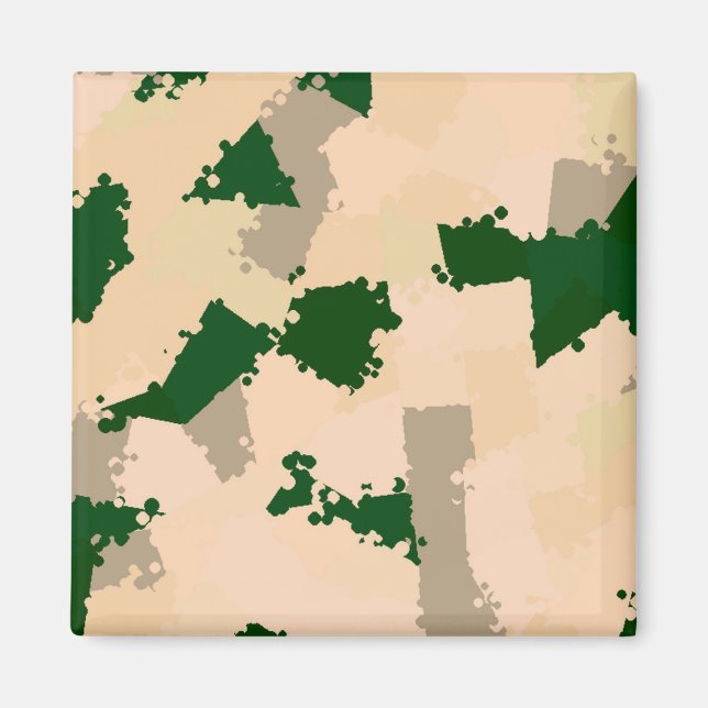 Aimant Desert Oasis Camo (Devant)
