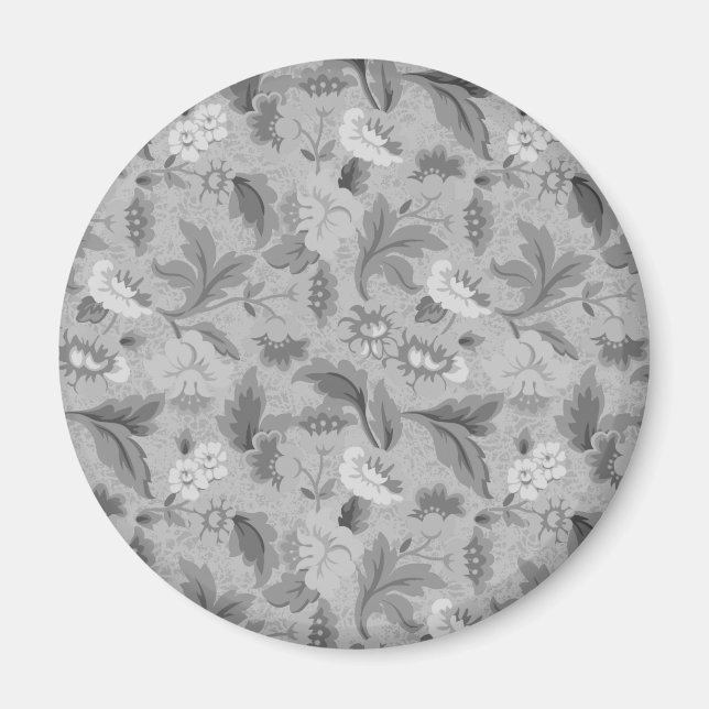 Aimant Design arrière - plan gris-blanc mignon (Devant)