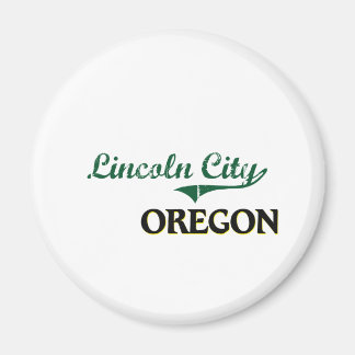 Aimant Design classique de Lincoln City Oregon