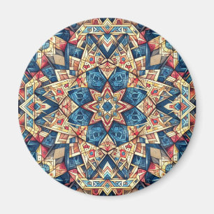 Aimant Design coloré Kaleidoscope
