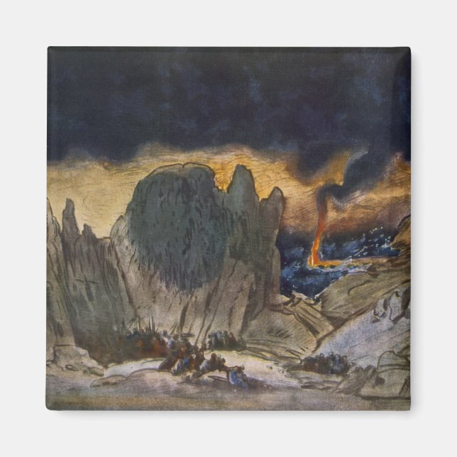 Aimant Design de décor de Phedre, 1917 (litho couleur) (Devant)