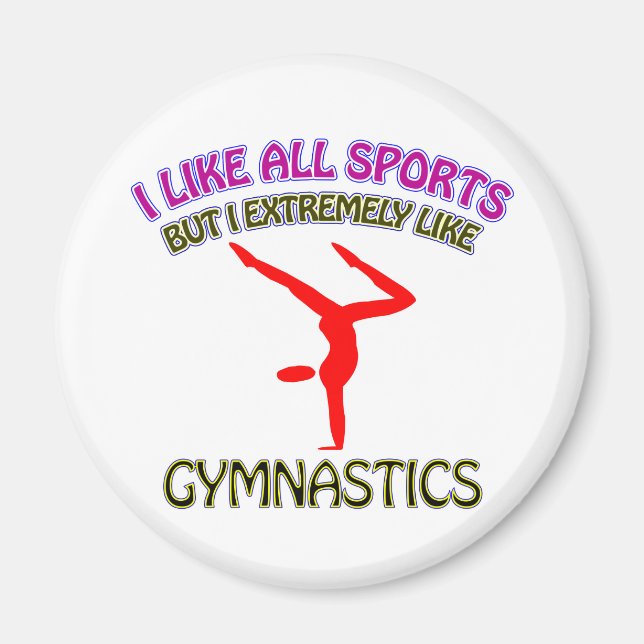 Aimant Design de gymnastique (Devant)