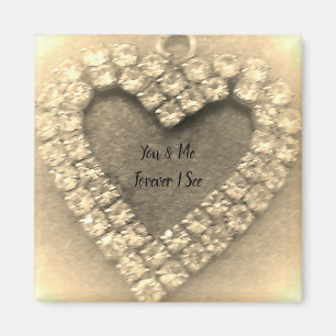 Aimant DESIGN DE STYLE MAGNÉTIQUE ROMANTIQUE mariage