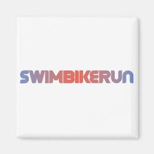 Aimant Design de triathlon
