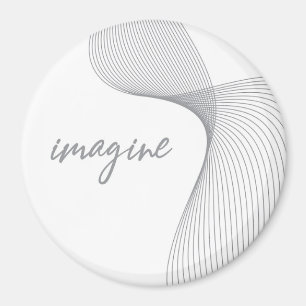 Aimant Design graphique moderne, simple et élégant d'Imag