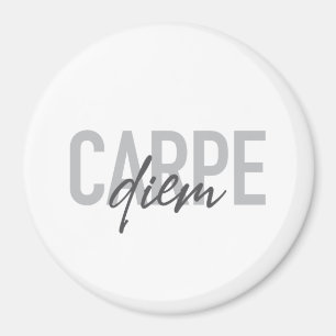 Aimant Design moderne, simple, urbain, cool Carpe Diem