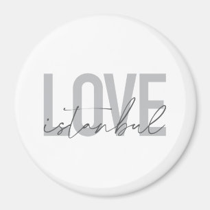 Aimant Design moderne, simple, urbain, tendance Love Ista