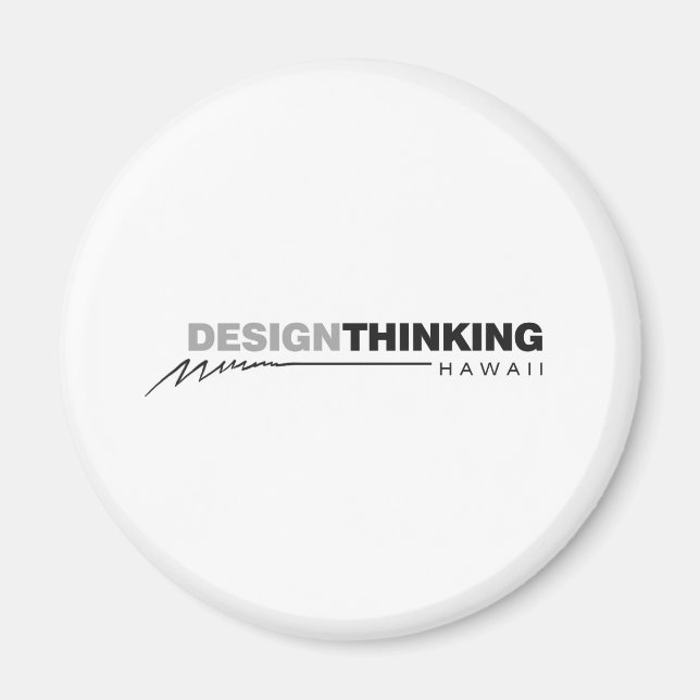 Aimant Design Thinking Hawaii (Devant)