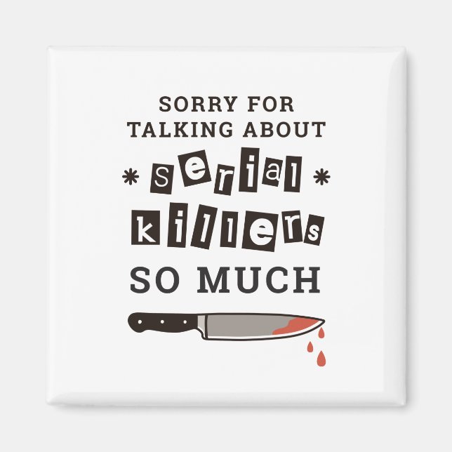 AIMANT DÉSOLÉ POUR UN TUEUR EN SÉRIE DE THINKING ABOUT (Devant)