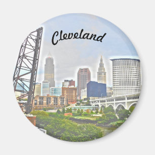 Aimant d'essence de Cleveland (vue de berge)
