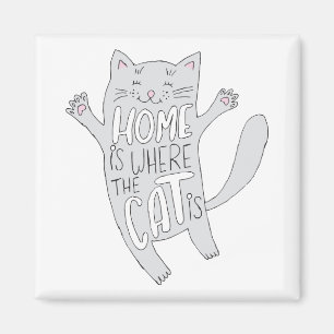 Aimant Dessin à la main - Photos de chats Cute Kitty Pics