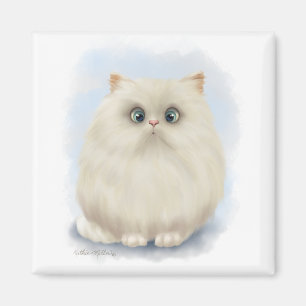 Aimant Dessin animé de chat persan