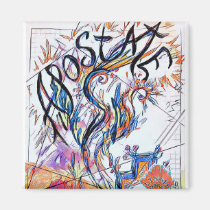 Aimant Dessin de Doodle gratuit coloré Apostate