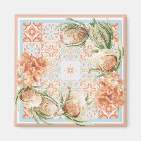 dessin de foulard floral