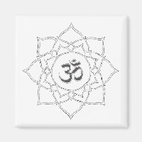 Dessin des symboles Lotus Flower Om