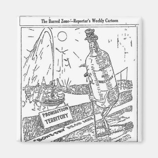 Aimant Dessin d'interdiction 1917