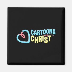 Aimant Dessins Animés Pour Le Christ - Chrétien, Foi, Jés
