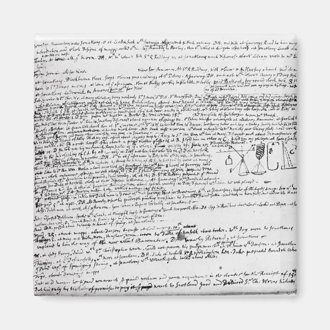 Aimant Dessins techniques (Devant)