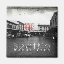 Dessous de verre du centre du marché public de Sea