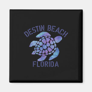 Aimant Destin Beach, Fl Beach Design _ Cadeau de tortue t