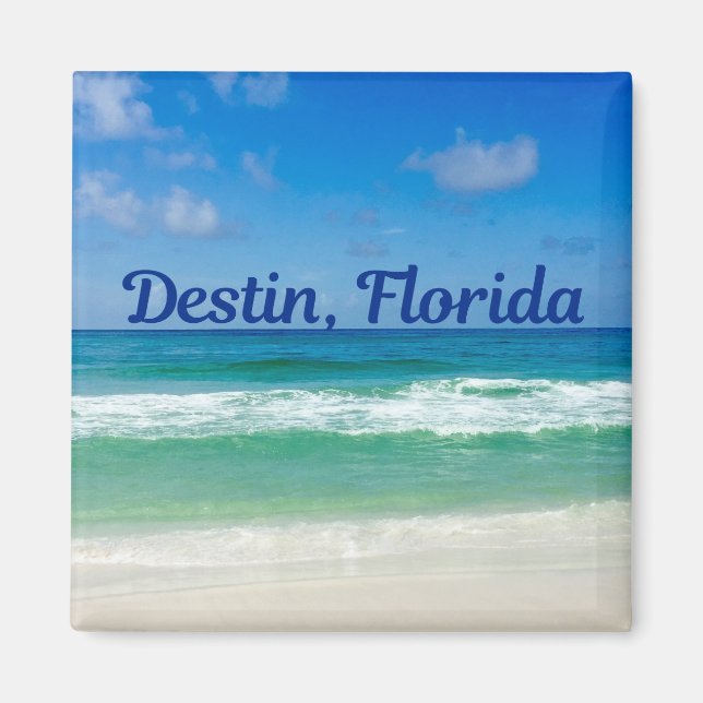 Aimant Destin Florida Beach Photograph Souvenir (Devant)