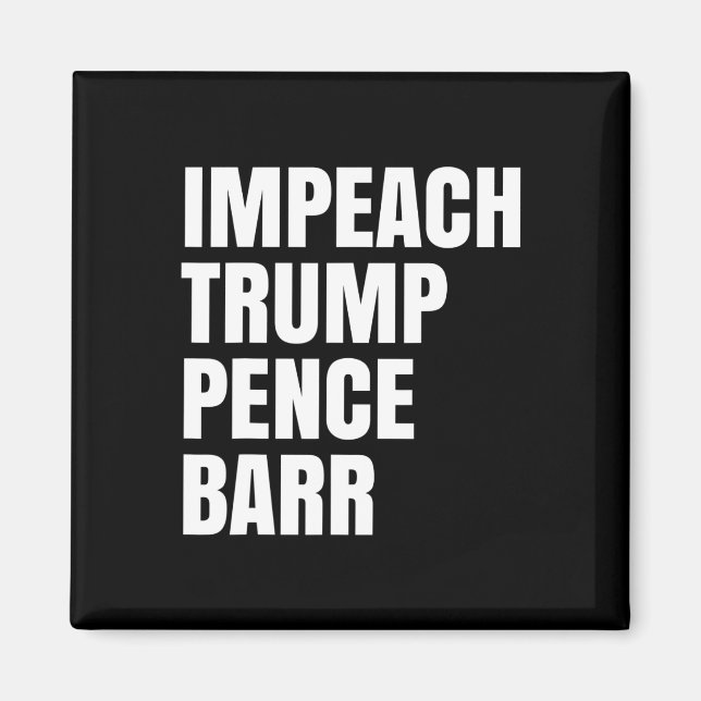Aimant Destituer Trump Pence Rr 1  (Devant)