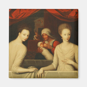 Aimant d'Estrees de Gabrielle et sa soeur