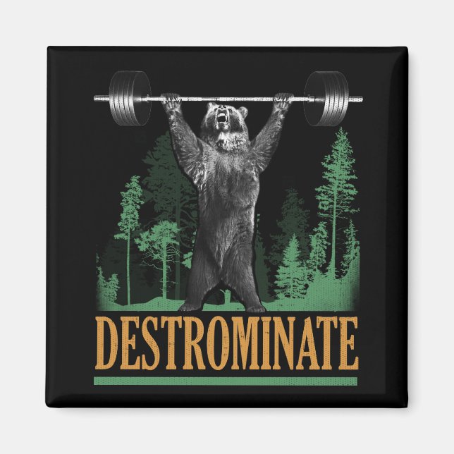 Aimant Destrominate - Ours - Entraînement amusant Inspira (Devant)