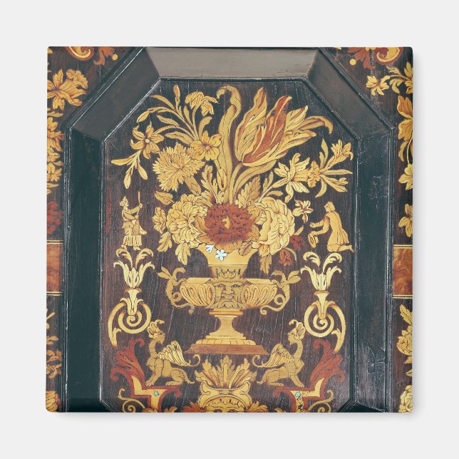 Aimant Détail de marqueterie du buffet (Devant)