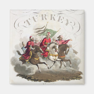 Aimant Détail de page titre, des 'costumes du Variou