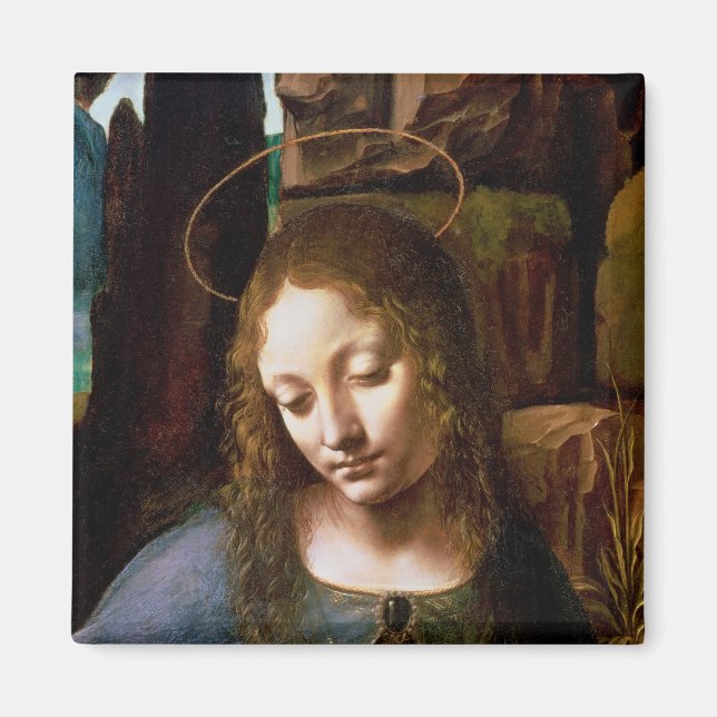 Aimant Détail du chef de la Vierge (Devant)