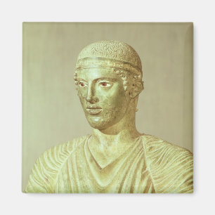 Aimant Détail du Delphi Charioteer, c.470 BC